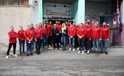 O  Ερασιτέχνης Ολυμπιακός στο πλευρό της UNESCO Πειραιά! (photos, video)