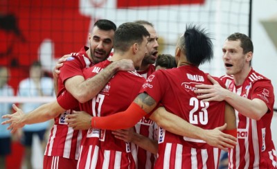 Ολυμπιακός-Παναθηναϊκός 1-3 σετ