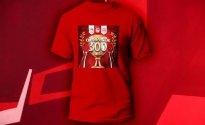Το συλλεκτικό μπλουζάκι των 300 τροπαίων!