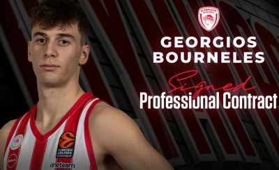 Υπέγραψε επαγγελματικό συμβόλαιο με τον Θρύλο ο Μπουρνελές