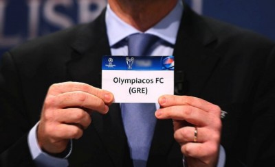 Μαθαίνει αντιπάλους ο Ολυμπιακός!