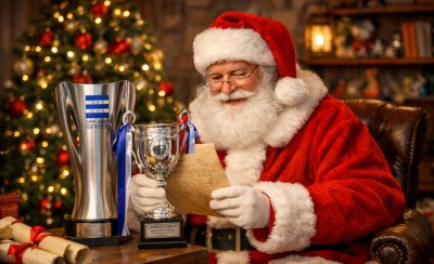 «Ερυθρόλευκε» Άγιε μου Βασίλη...