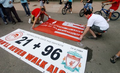 Ο Ολυμπιακός για τα θύματα της Λίβερπουλ