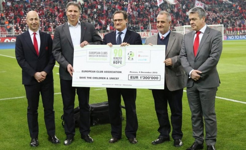 Επιταγή 1,3 εκατ. στην UNICEF