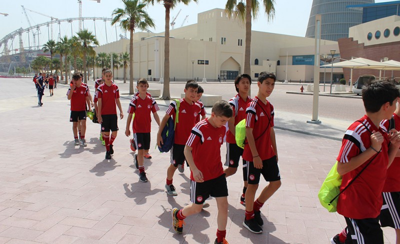 Ξενάγηση και προπόνηση στο Κατάρ!