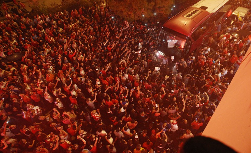 Τρέλα για τους πρωταθλητές