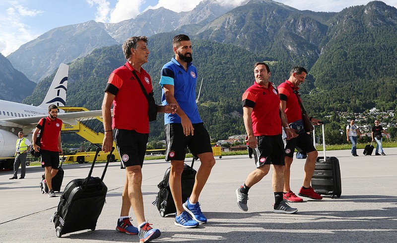 Η άφιξη στο Ίνσμπουργκ (photos)