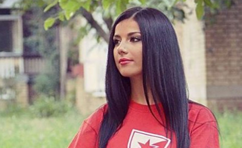 Η Σέρβα οπαδός του Ερυθρού Αστέρα που... έριξε το instagram!