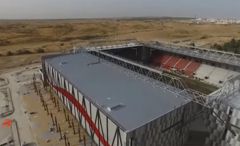 Το γήπεδο της Μπερ Σεβά από drone (video)