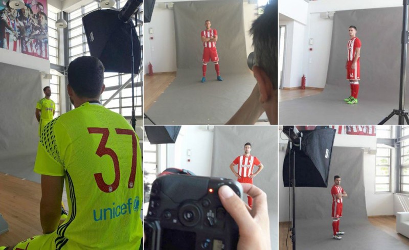 Backstage photo shooting!