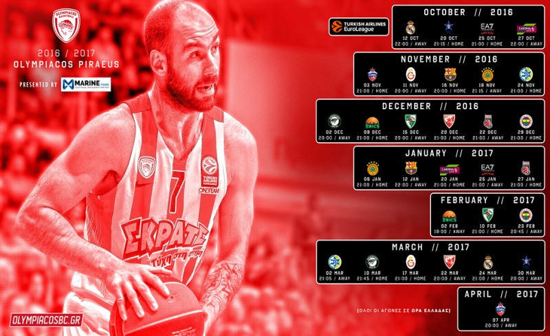 Το πρόγραμμα του Θρύλου σε μία εικόνα