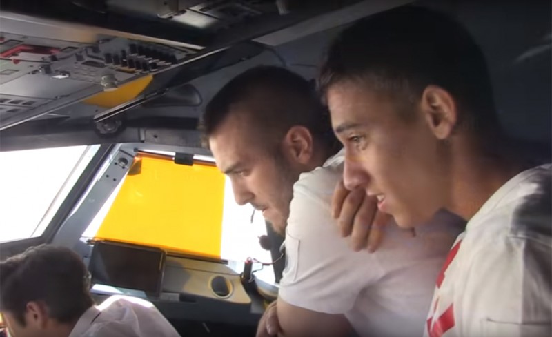 Η πτήση για Πόρτο (video)