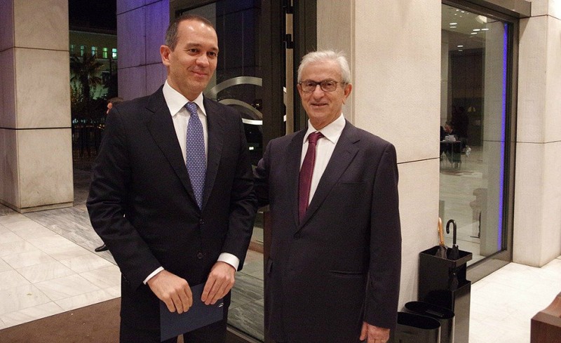 Στην εκδήλωση της Ένωσης Εφοπλιστών και ο Γ. Αγγελόπουλος