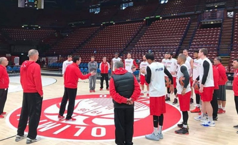 Η τελευταία προπόνηση πριν την αποψινή μάχη