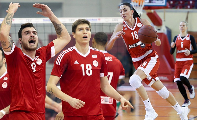 Σαββατοκύριακο γεμάτο Ολυμπιακό (photo)