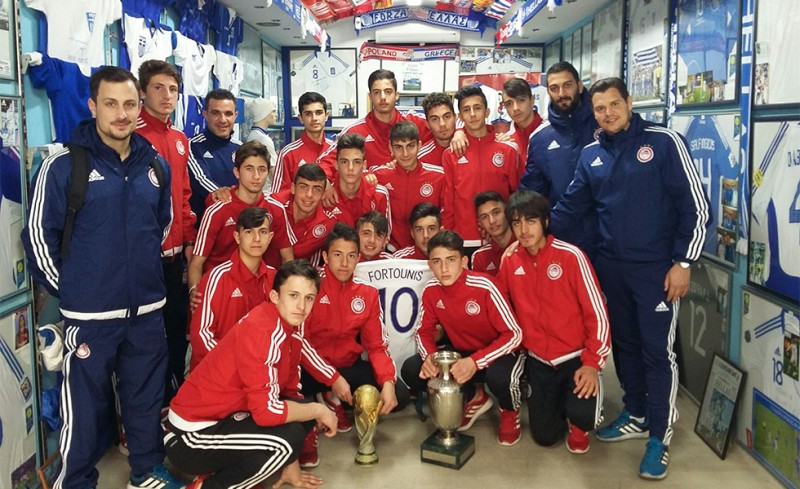 Επίσκεψη στο μουσείο της Εθνικής ομάδας