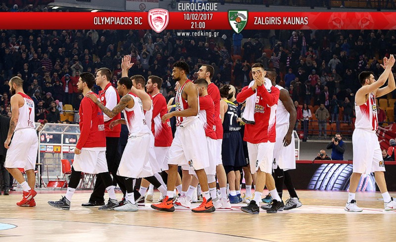 Ολυμπιακός-Ζαλγκίρις 73-64 (τελικό)