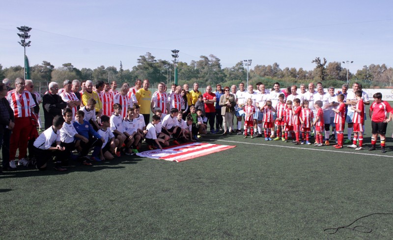 Έπαιξαν για φιλανθρωπικό σκοπό οι Βετεράνοι του Ολυμπιακού