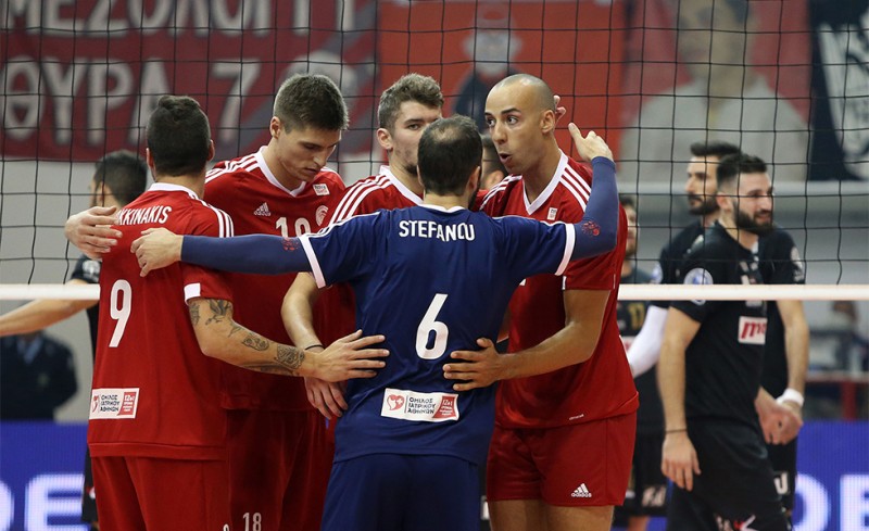 Ολυμπιακός-ΠΑΟΚ Τελικό (3-0 σετ)