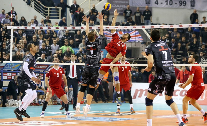 ΠΑΟΚ-Ολυμπιακός 3-0 σετ (Τελικό)