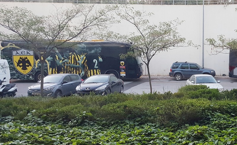 Η... εξυγίανση, έσπασε το πούλμαν της ΑΕΚ!