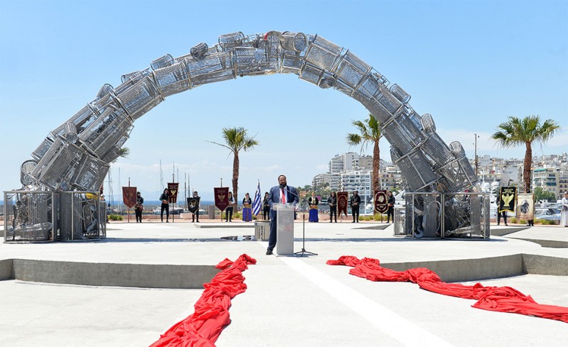 Τα αποκαλυπτήρια ενός ξεχωριστού Μνημείου (photos)