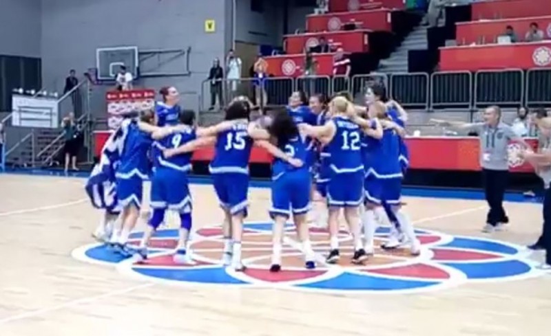 Έτσι το πανηγύρισαν οι γυναίκες της Εθνικής (video)