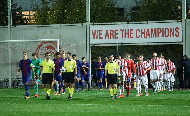 Ολυμπιακός Κ19-Μπαρτσελόνα Κ19 0-3 (Τελικό)