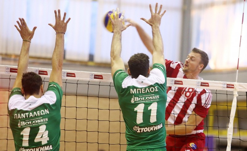 Παναθηναϊκός-Ολυμπιακός 0-3 σετ (Τελικό)