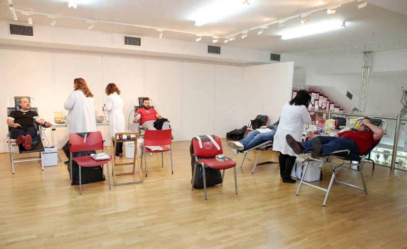 Αιμοδοσία στη μνήμη των θυμάτων (photos)