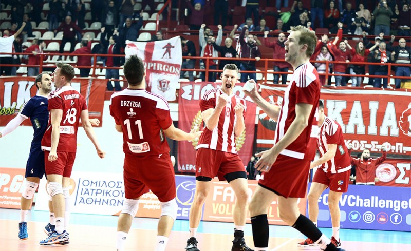 Ολυμπιακός-Μενέν 3-0 σετ (Τελικό)