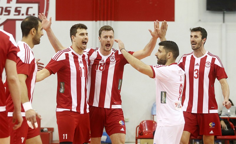 Ολυμπιακός-Φοίνικας Σύρου 3-0 σετ (Τελικό)