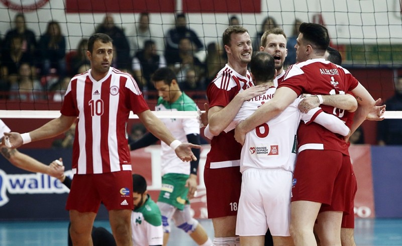 Ολυμπιακός-Παναθηναϊκός 3-1 σετ (Τελικό)