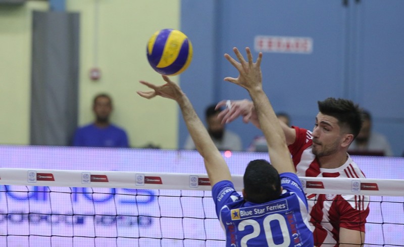 Φοίνικας Σύρου-Ολυμπιακός 0-3 σετ (Τελικό)