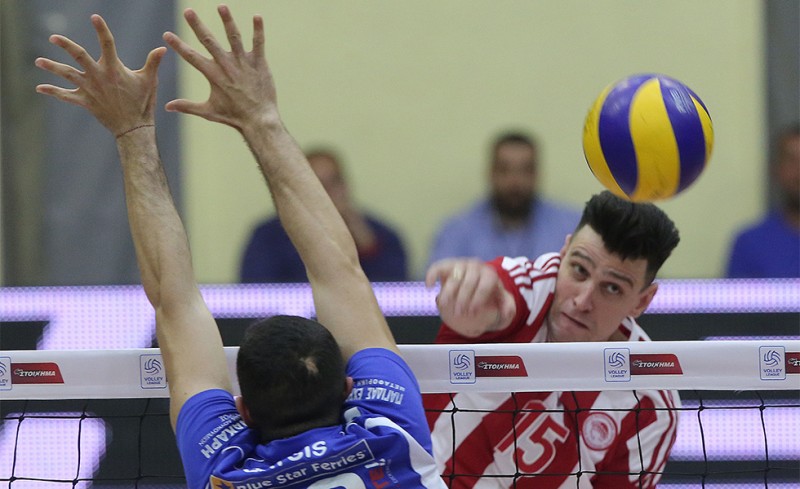 Εθνικός Αλεξ.-Ολυμπιακός 0-3 σετ (Τελικό)