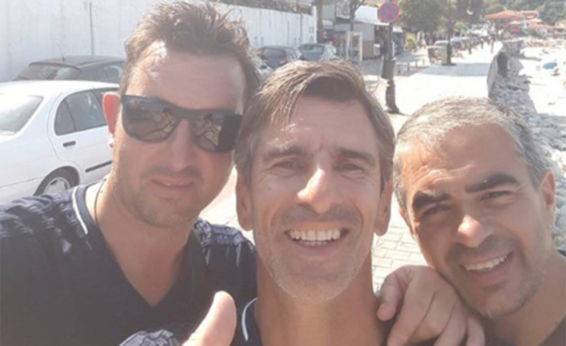 Το τεχνικό τιμ των Κ17 στο Πήλιο