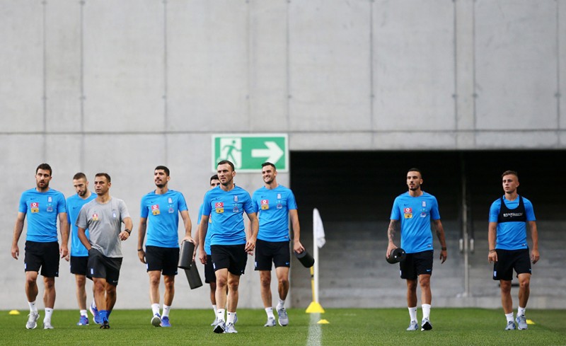 Έπιασε δουλειά η Εθνική (photos)