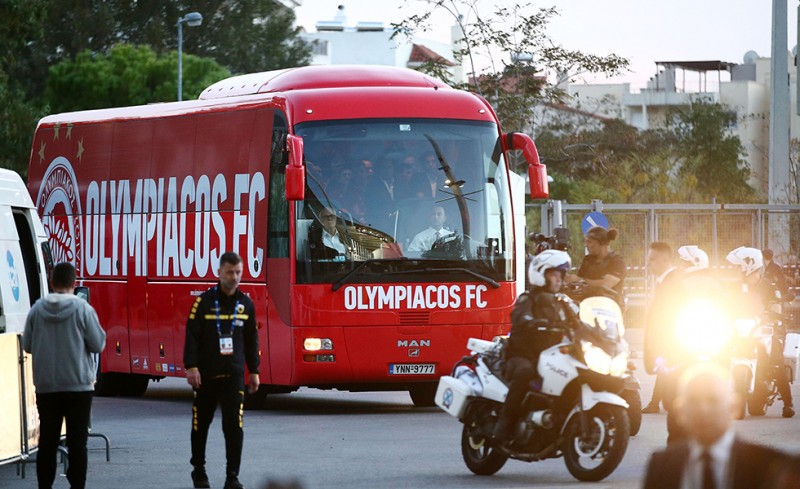 Στο ΟΑΚΑ ο Ολυμπιακός