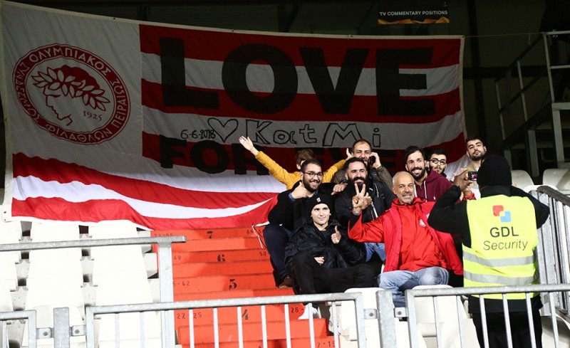 Με κόσμο η προπόνηση στο Λουξεμβούργο