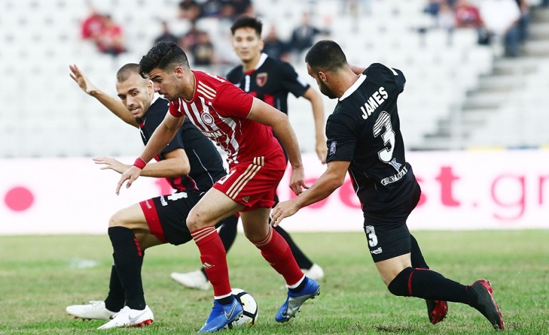 Παναχαϊκή-Ολυμπιακός 0-2 (Τελικό)