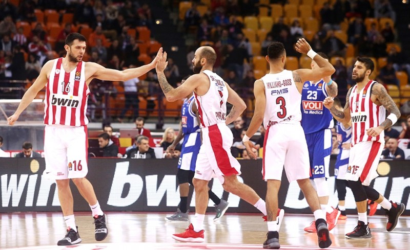 Ολυμπιακός-Μπουντούτσνοστ 92-70 (Τελικό)