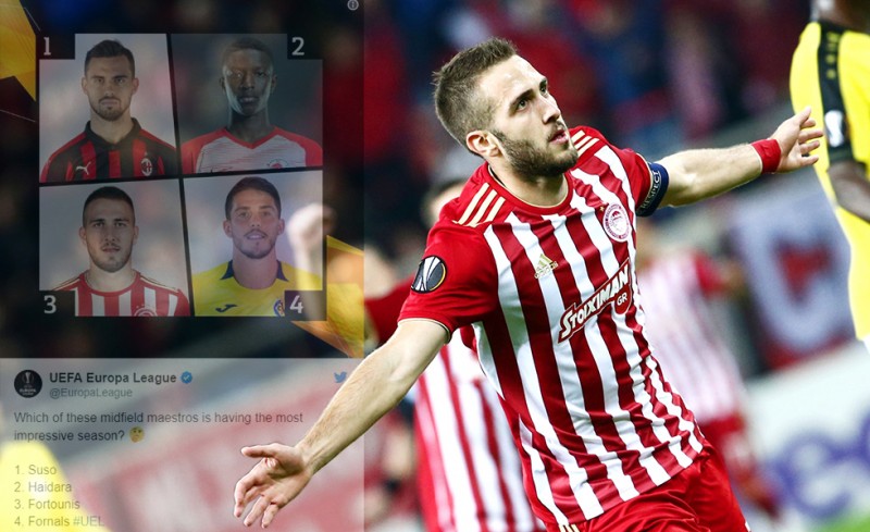 Ο μαέστρος Φορτούνης στους κορυφαίους του Europa League!