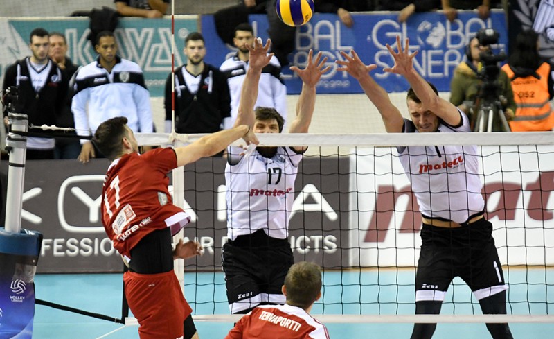 ΠΑΟΚ-Ολυμπιακός 0-3 σετ (Τελικό)