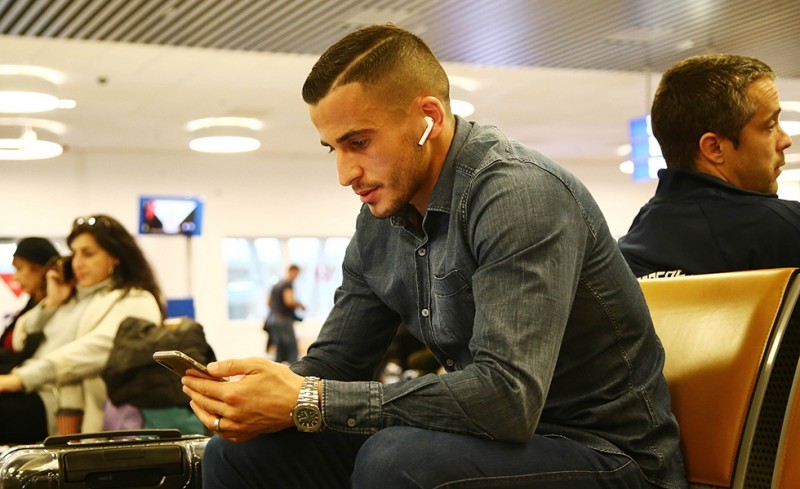 Η αναχώρηση του Ολυμπιακού... (photos)