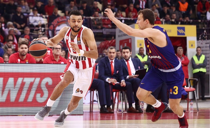 Ολυμπιακός-Μπαρτσελόνα 55-76 (Τελικό)