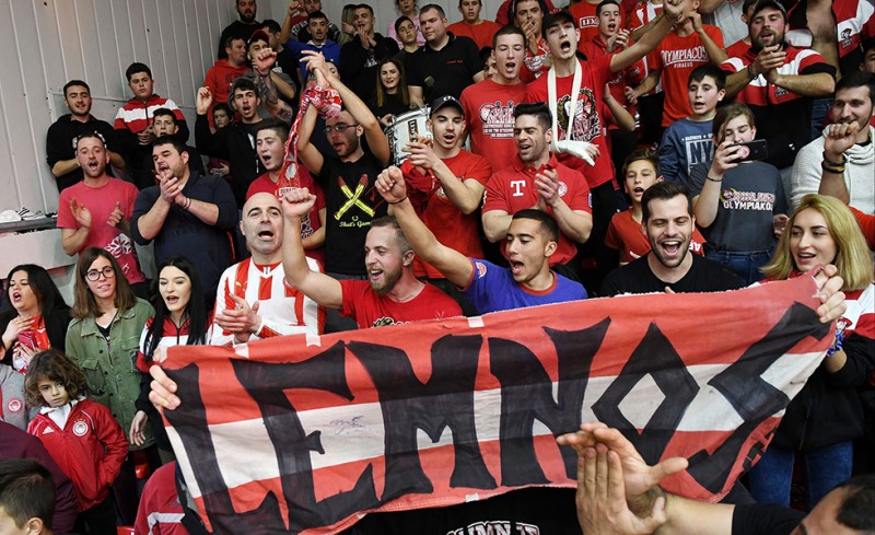 Η Λήμνος είναι κόκκινη, Ολυμπιακέ!