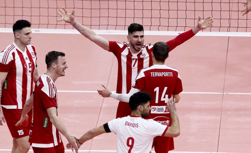 Ολυμπιακός-Τρεντίνο 0-3 σετ (Τελικό)