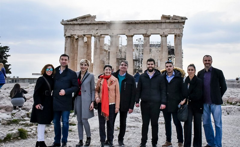 Επίσκεψη στην Ακρόπολη (photos)