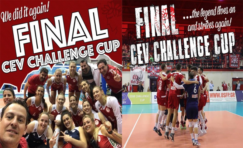 Πρόκριση σε δύο τελικούς! Αυτά, μόνο ο Ολυμπιακός!