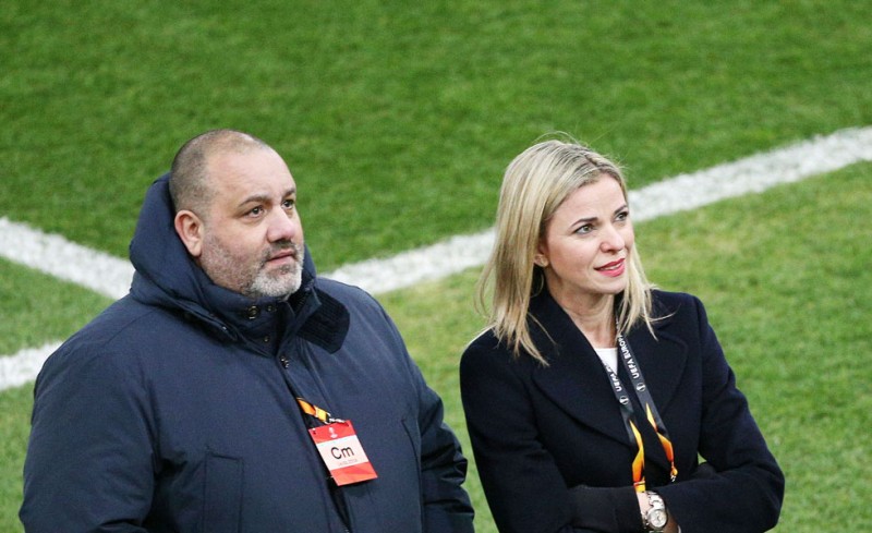 Οι ευχές του Κώστα Καραπαπά στην Μαρίνα (photos)